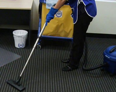cleaner in office